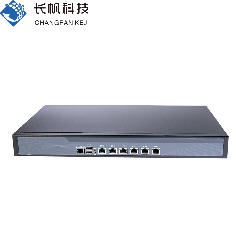 长帆科技989六网口千兆软路由1U机架式工控机