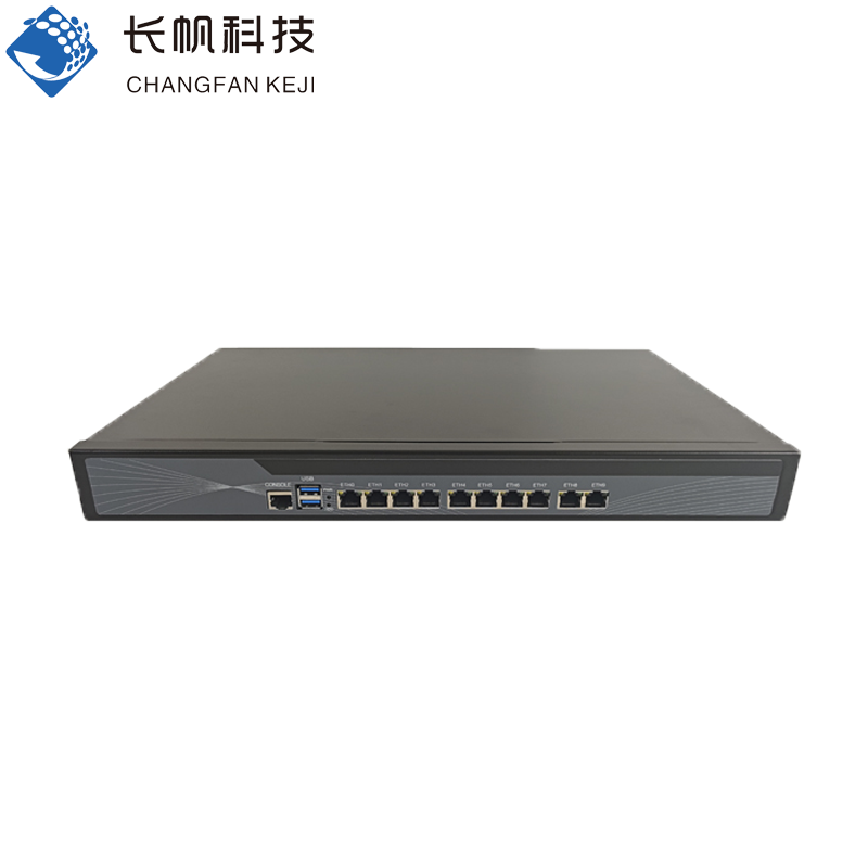 长帆科技4417十电千兆1U机架式工控机软路由